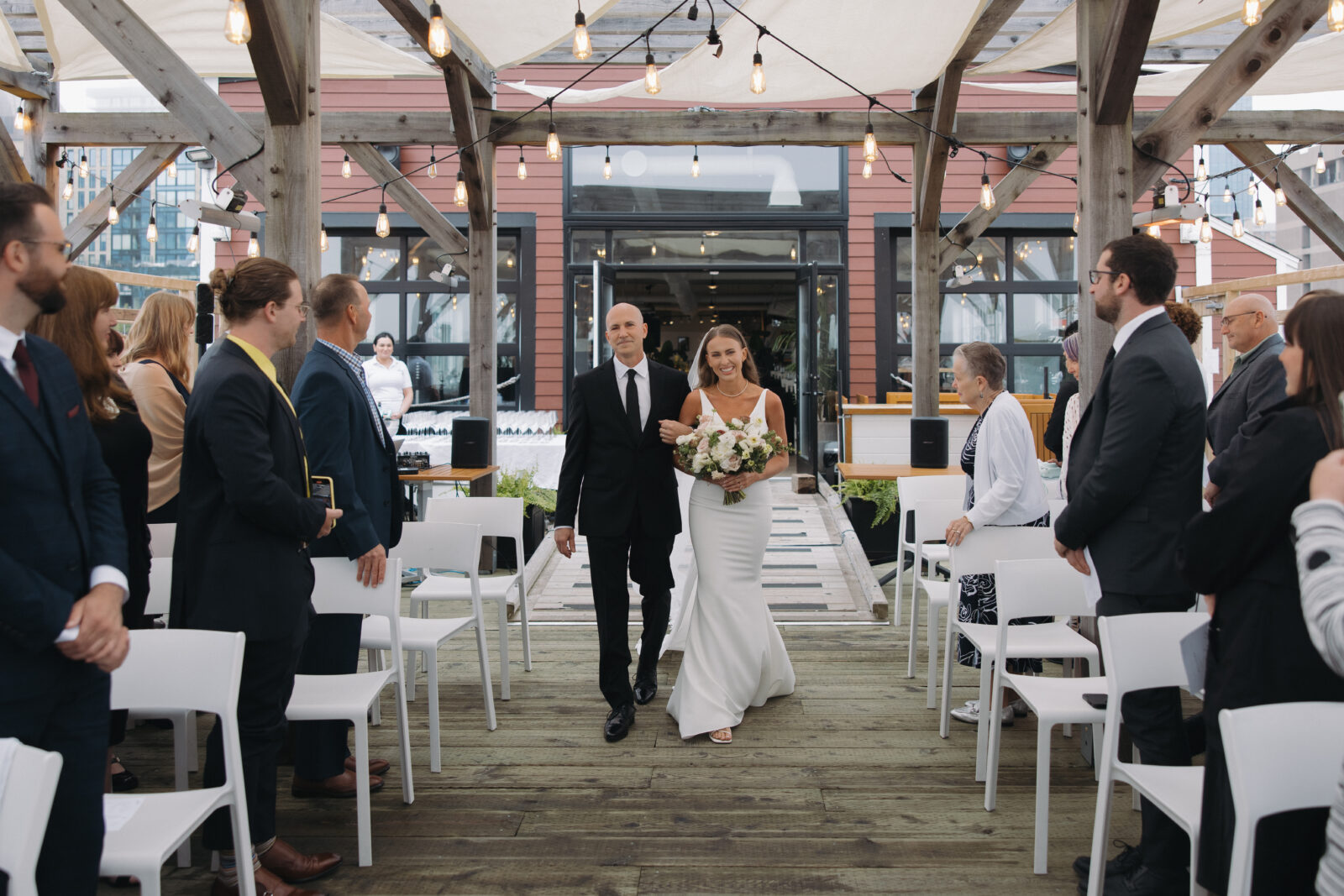 Waterfront Wedding at The Cable Wharf in Halifax; Wedding photographer based in Nova Scotia; Janelle Connor Photography