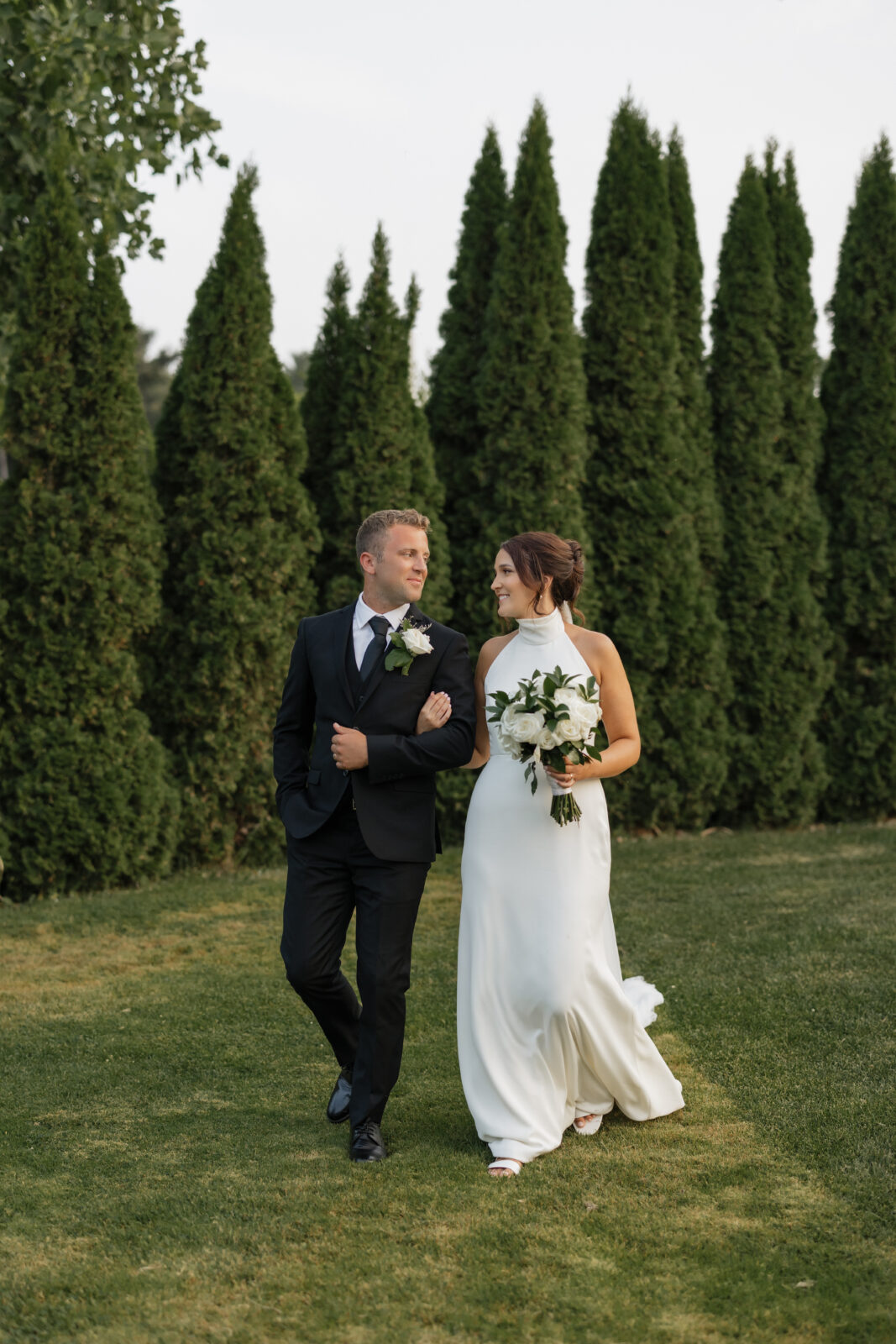 A Perfect Backyard Wedding in Port Williams; Wedding photographer based in Nova Scotia; Janelle Connor Photography