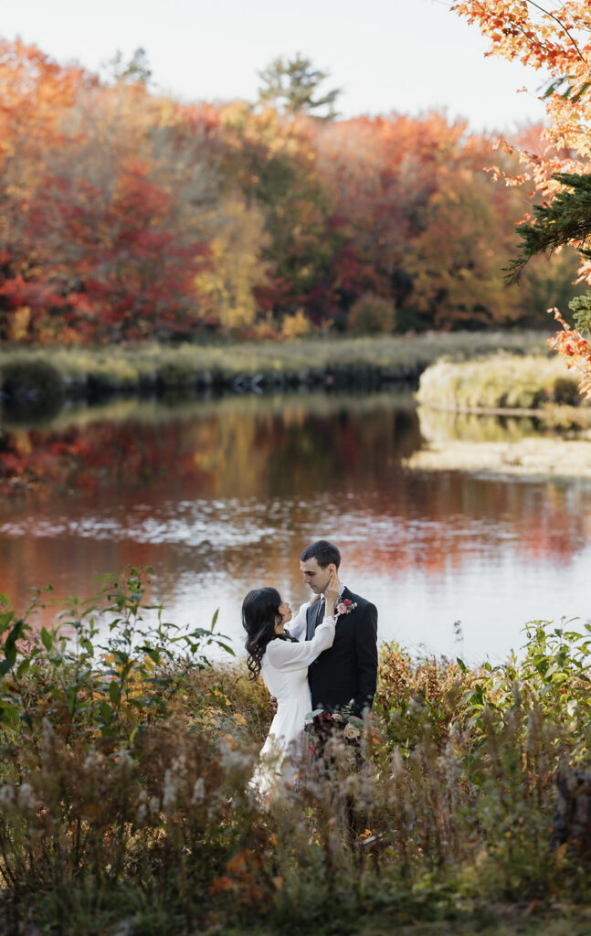 Trout Point Lodge wedding; Wedding photographer based in Nova Scotia; Janelle Connor Photography