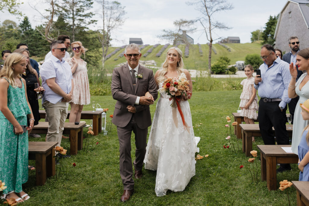 A Dream Wedding at Farm at South Cove in Lunenburg; Wedding photographer based in Nova Scotia; Janelle Connor Photography