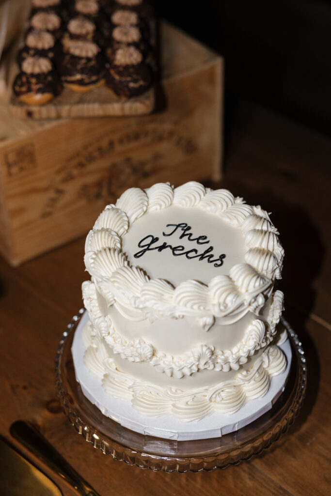Emotional wedding ceremony moment captured by Nova Scotia wedding photographer Janelle Connor
