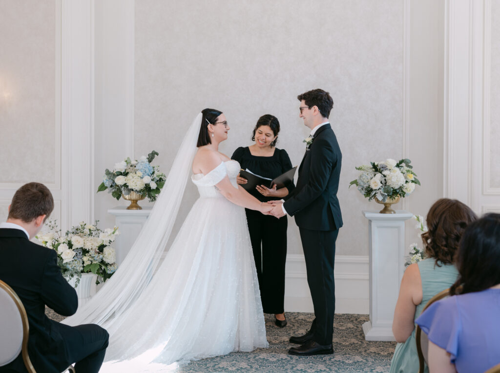 Wedding ceremony at the Lord Nelson Hotel Halifax