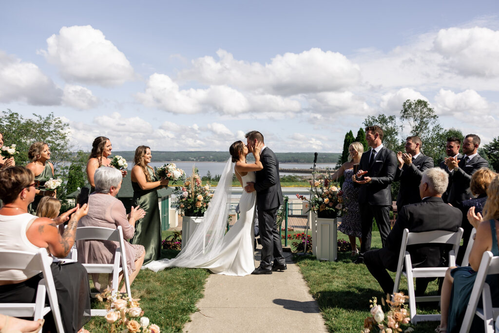 Ceremony Digby Pines hidden gem wedding venue in Nova Scotia 