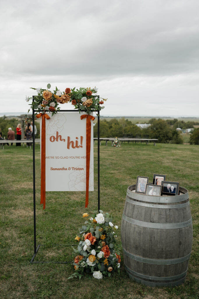 Emotional wedding ceremony moment captured by Nova Scotia wedding photographer Janelle Connor