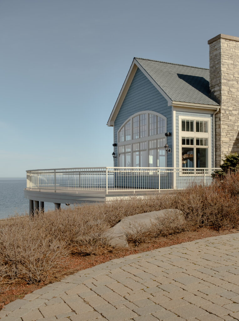 Oceanfront view of Fox Harb’r Resort wedding venue in Nova Scotia