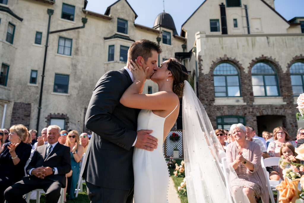 Ceremony Digby Pines hidden gem wedding venue in Nova Scotia 