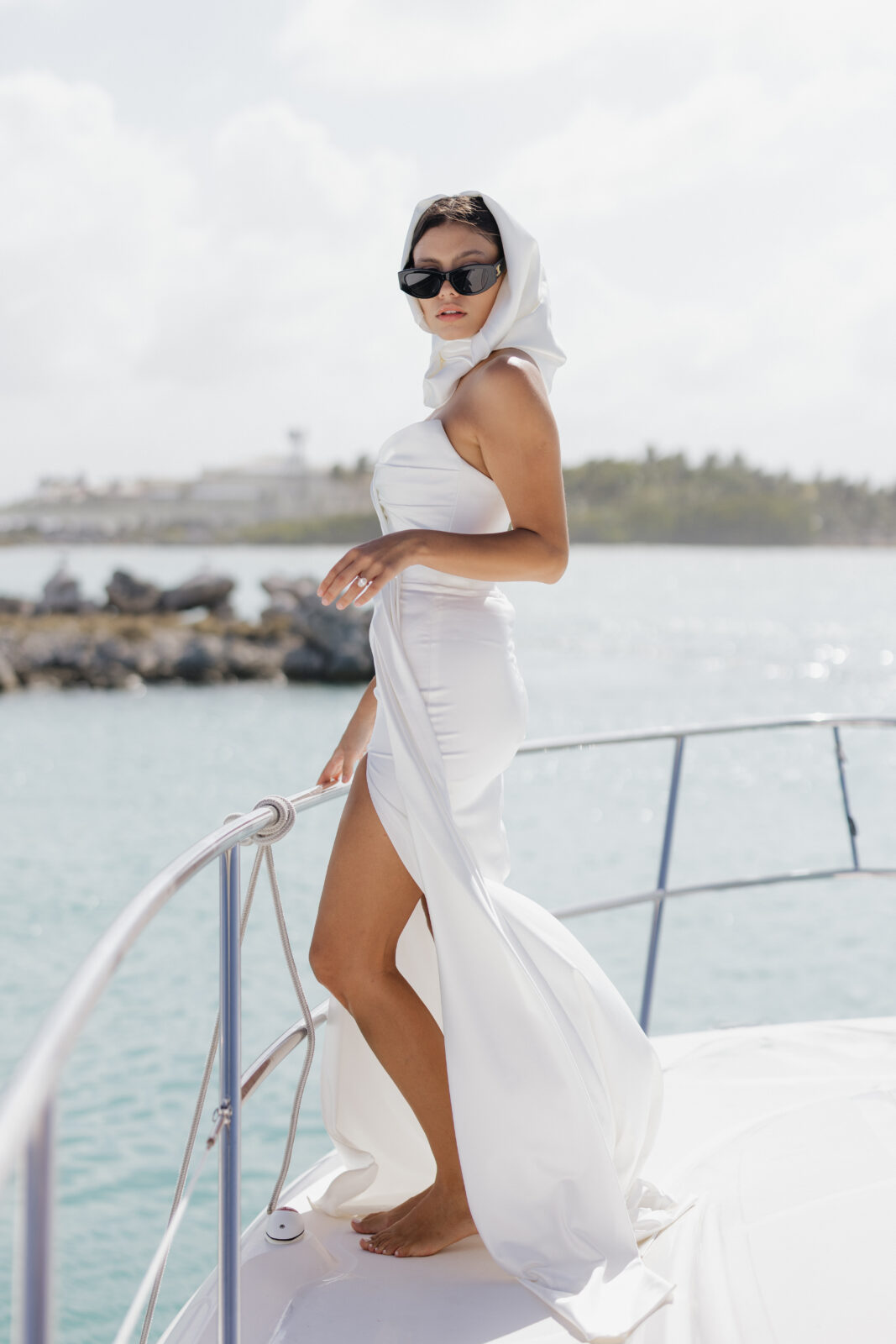 Editorial destination wedding portraits by Canadian wedding photographer