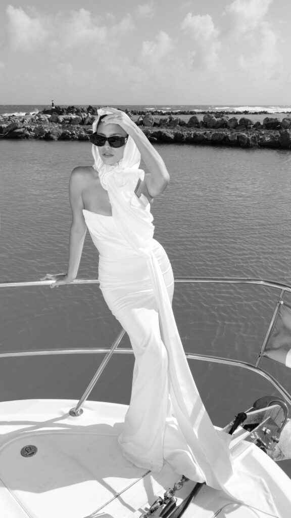 Editorial destination wedding portraits by Canadian wedding photographer