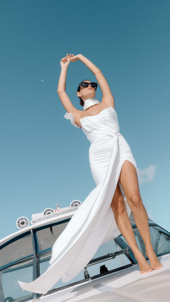 Editorial destination wedding portraits by Canadian wedding photographer