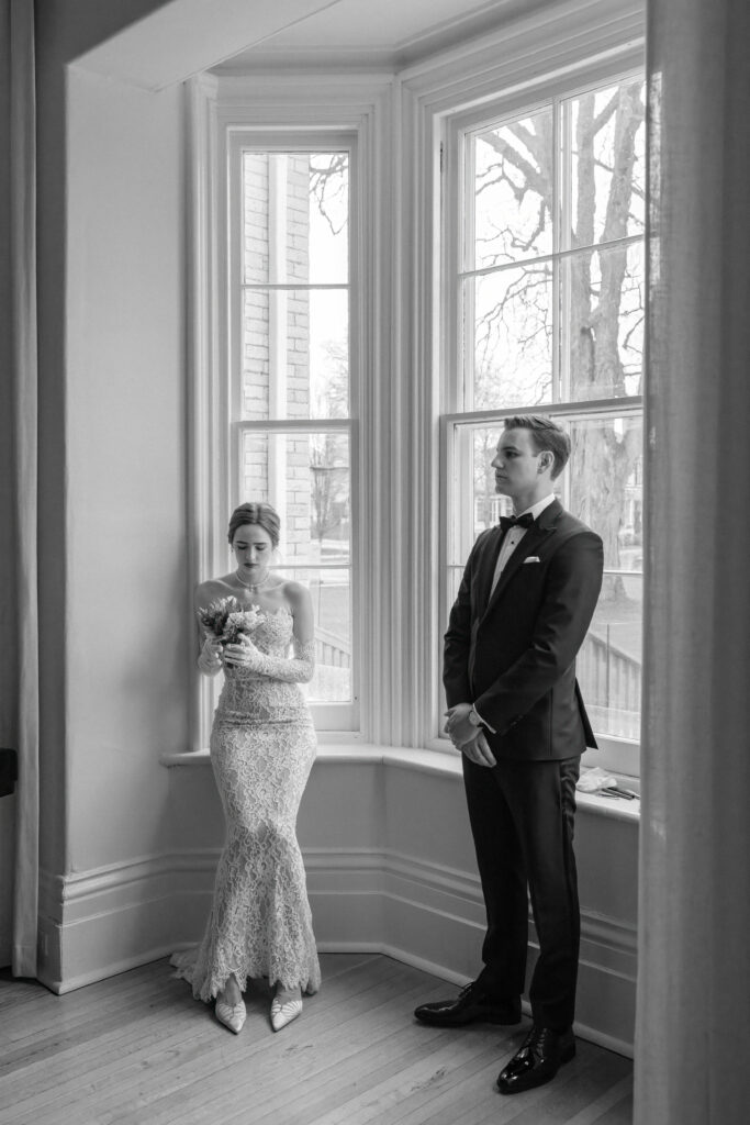 Modern editorial wedding photography in Prince Edward County