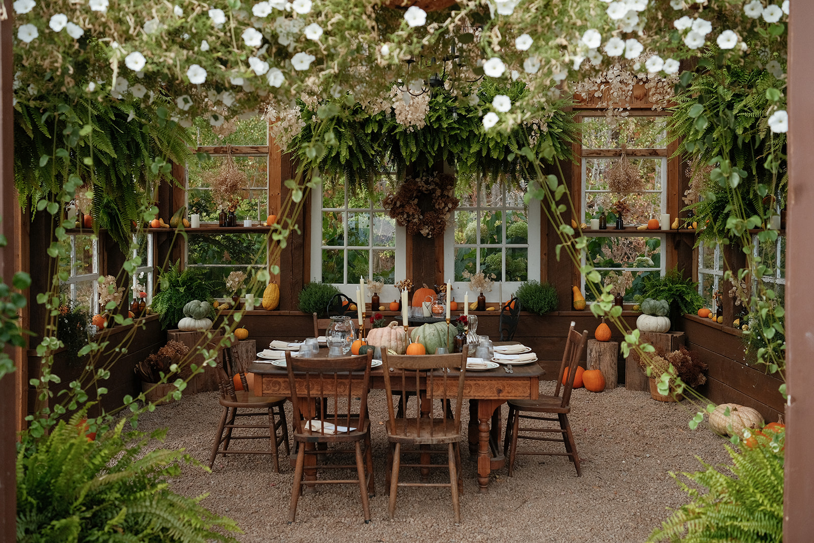 Strawberry Lane Berwick Nova Scotia barn and surrounding fields at sunset