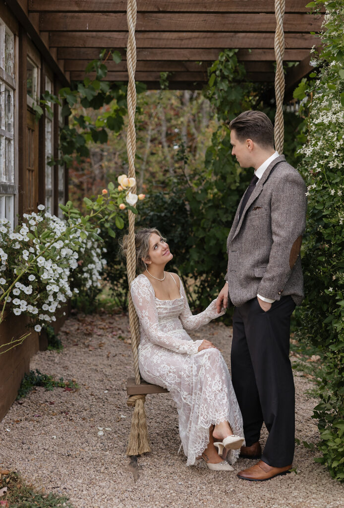 Strawberry Lane Berwick Nova Scotia barn and surrounding fields at sunset