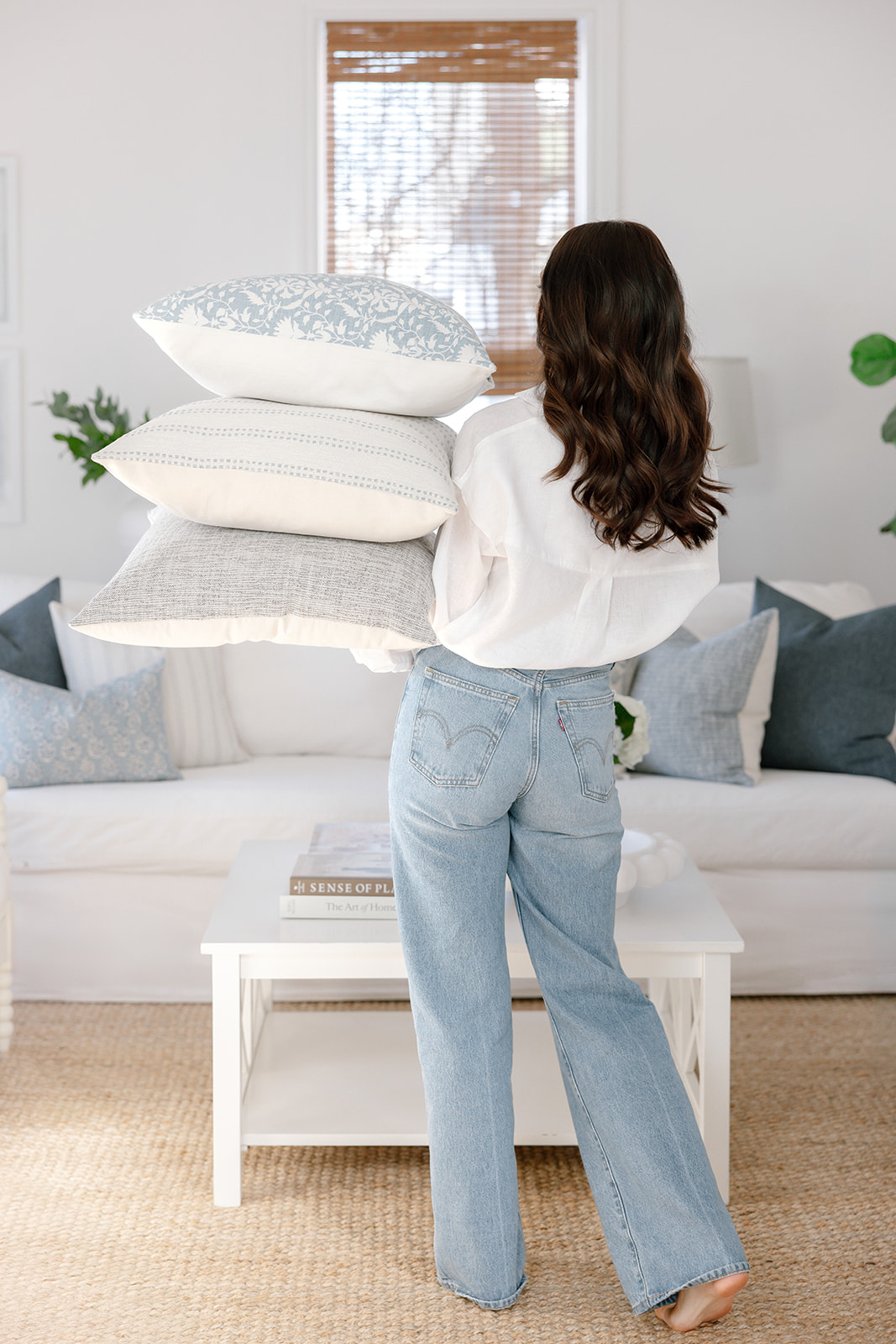 Creative branding photoshoot capturing business owner in authentic way